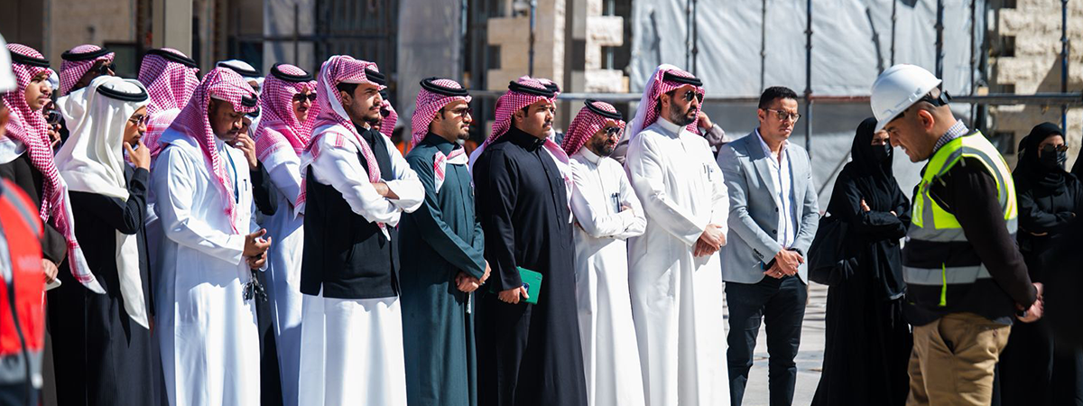 زيارة ميدانية لطلاب العمارة